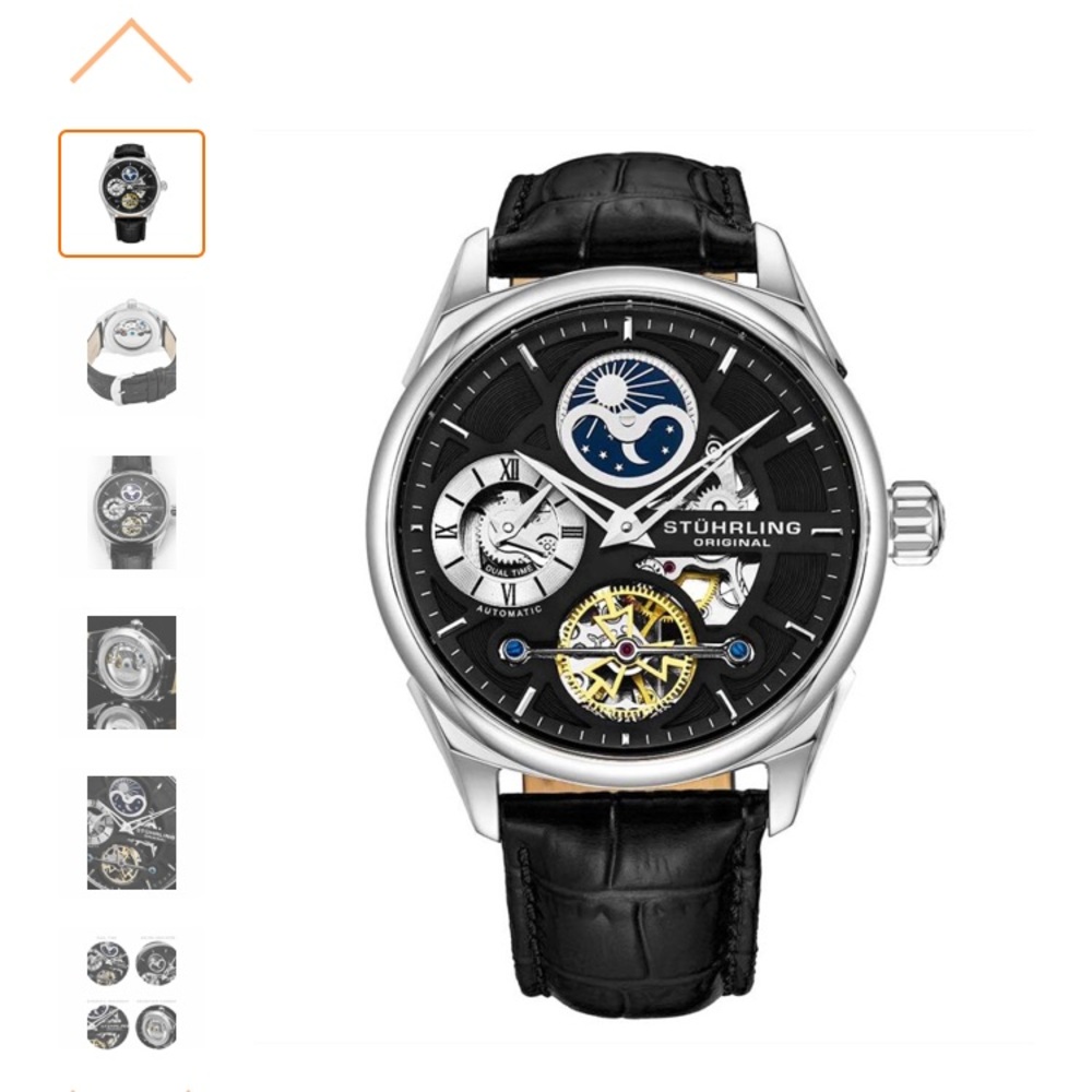 Stührling Watch (Special Reserve 657 Skeleton)